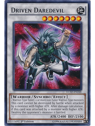 Driven Daredevil - LC5D-EN248 - Rare 