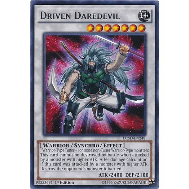 Driven Daredevil - LC5D-EN248 - Rare 