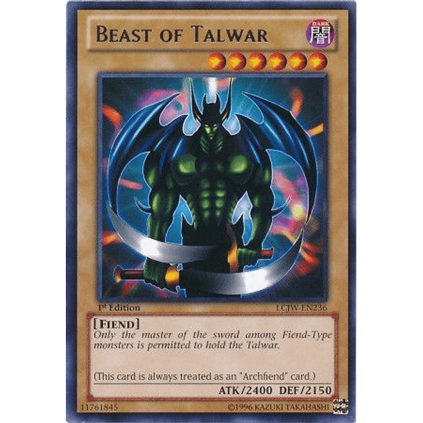Beast of Talwar - LCJW-EN236 - Rare