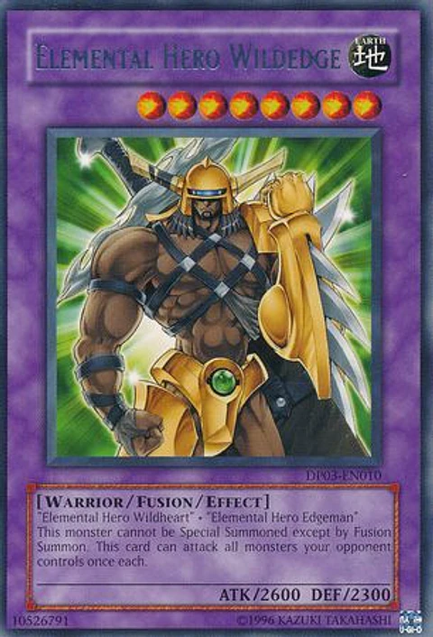 Elemental Hero Wildedge - DP03-EN010 - Rare 