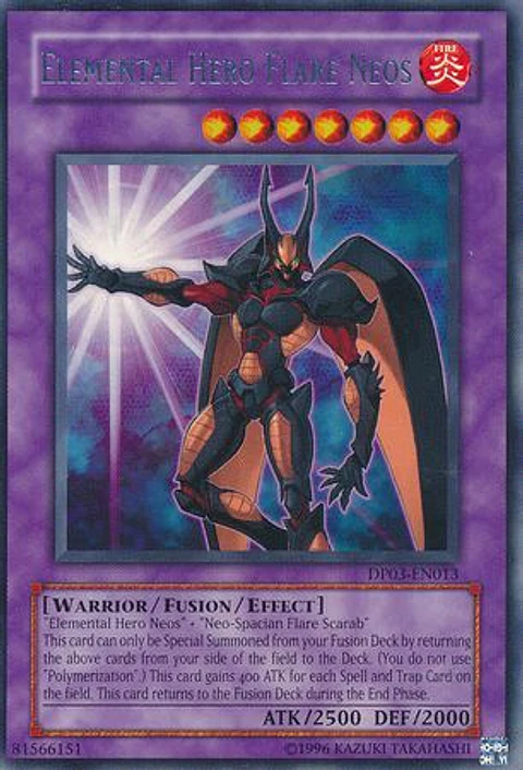 Elemental Hero Flare Neos - DP03-EN013 - Rare
