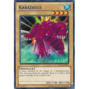 Kabazauls - DL14-EN001 - Rare (letras verdes)
