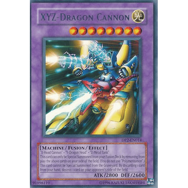 XYZ-Dragon Cannon - DP2-EN014 - Rare