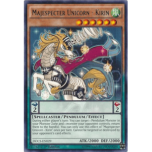 Majespecter Unicorn - Kirin - DOCS-EN029 - Rare 