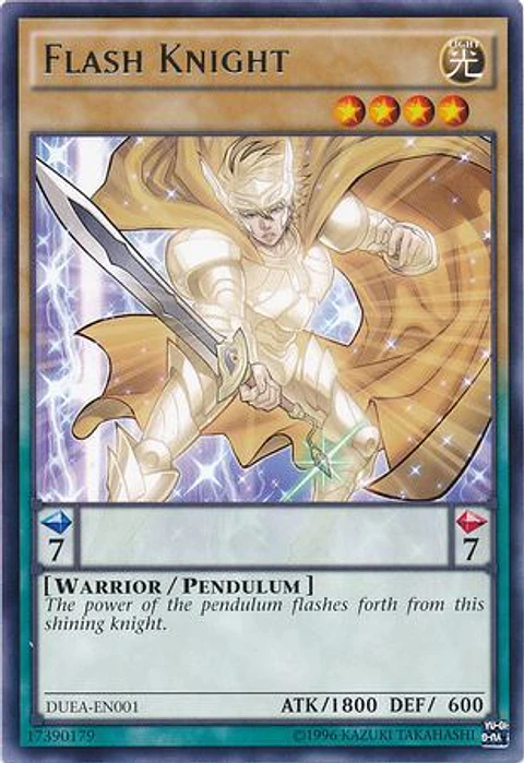 Flash Knight - DUEA-EN001 - Rare 