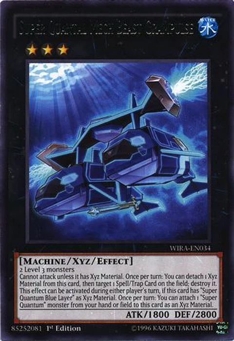 Super Quantal Mech Beast Grampulse - WIRA-EN034 - Rare 