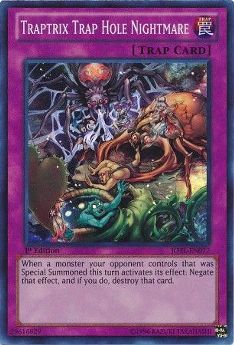 Traptrix Trap Hole Nightmare - JOTL-EN077 - Super Rare