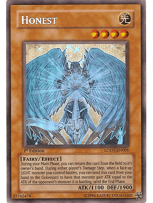 Honest - LODT-EN001 - Ghost Rare