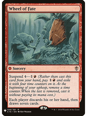 Wheel of Fate - Mystery Booster Cards (MB1) - R 