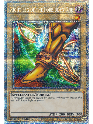 Right Leg of the Forbidden One - BLCR-EN102 - Starlight Rare 