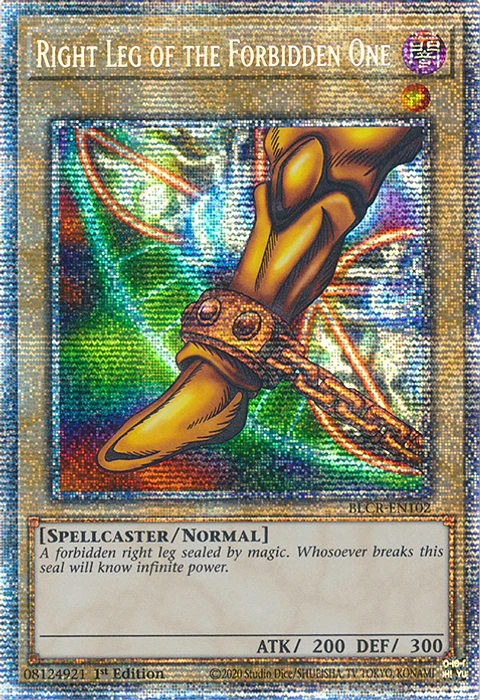 Right Leg of the Forbidden One - BLCR-EN102 - Starlight Rare 