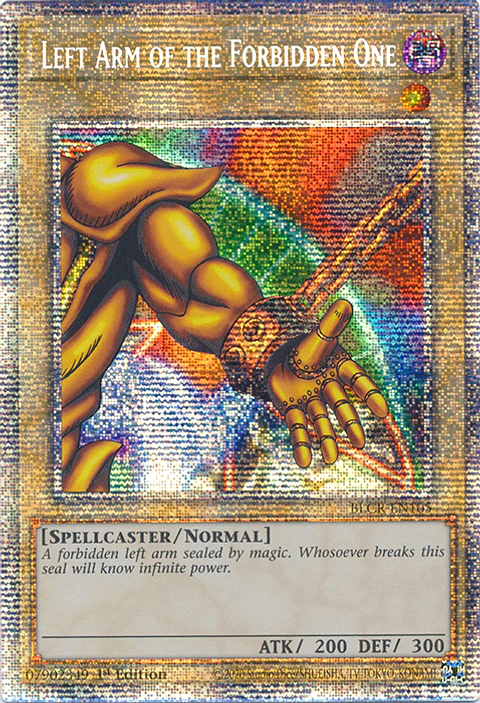 Left Arm of the Forbidden One - BLCR-EN105 - Starlight Rare 