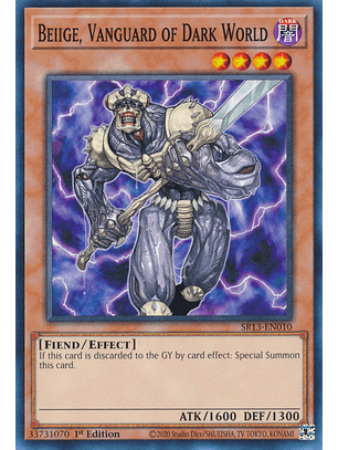 Beiige, Vanguard of Dark World - SR13-EN010 - Common 