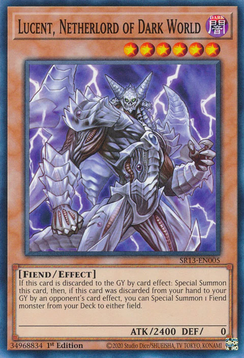 Lucent, Netherlord of Dark World - SR13-EN005 - Common 