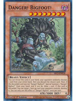 Danger! Bigfoot! - SR13-EN018 - Common 