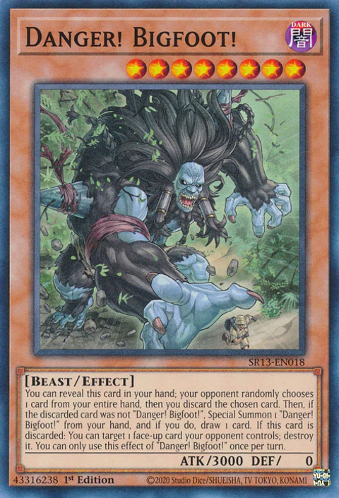 Danger! Bigfoot! - SR13-EN018 - Common 