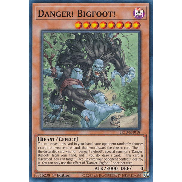 Danger! Bigfoot! - SR13-EN018 - Common 