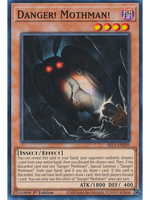 Danger! Mothman! - SR13-EN020 - Common 