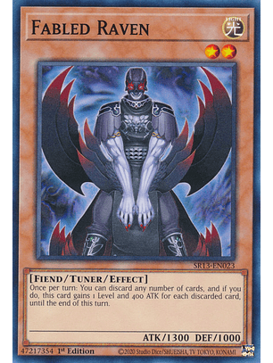 Fabled Raven - SR13-EN023 - Common 