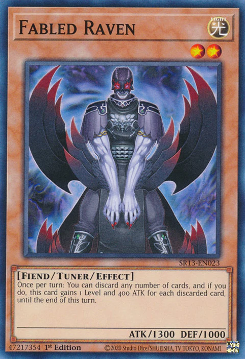 Fabled Raven - SR13-EN023 - Common 