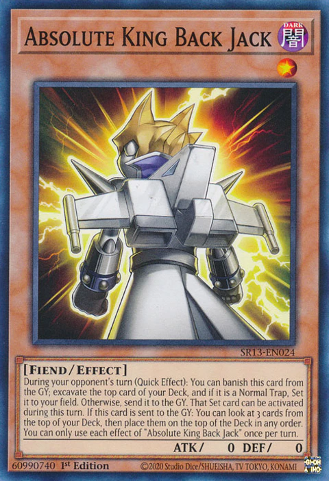 Absolute King Back Jack - SR13-EN024 - Common 