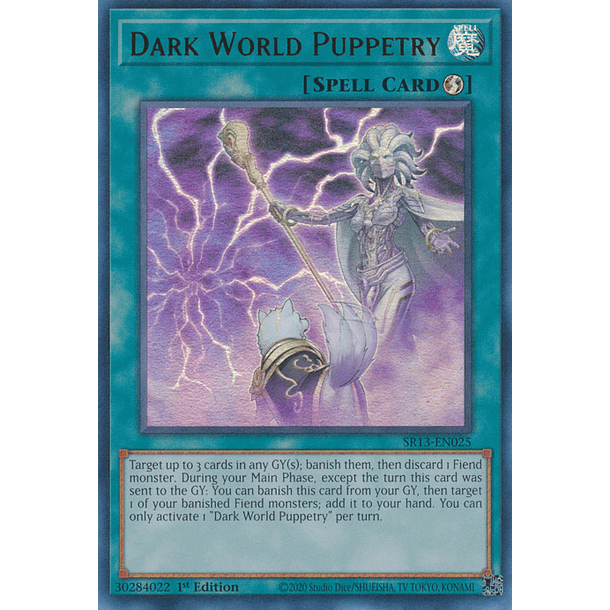 Dark World Puppetry - SR13-EN025 - Ultra Rare