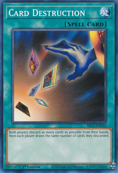 Card Destruction - SR13-EN032 - Common 