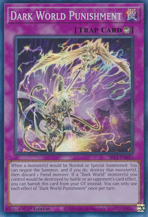 Dark World Punishment - SR13-EN033 - Super Rare