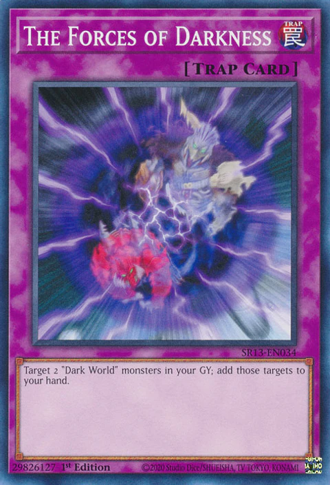 The Forces of Darkness - SR13-EN034 - Common 
