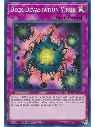 Deck Devastation Virus - SR13-EN038 - Common 