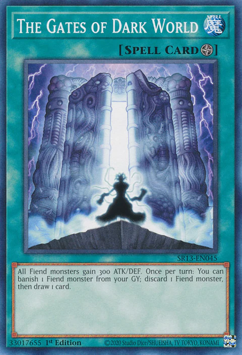 The Gates of Dark World - SR13-EN045 - Common 