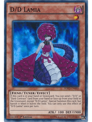 D/D Lamia - SDPD-EN005 - Super Rare 