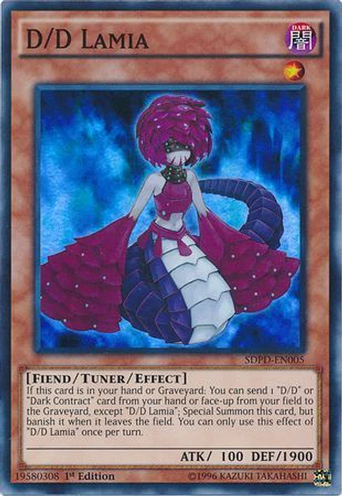 D/D Lamia - SDPD-EN005 - Super Rare 