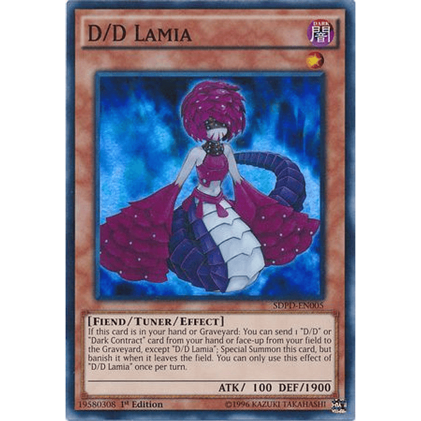 D/D Lamia - SDPD-EN005 - Super Rare 