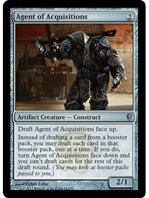 Agent of Acquisitions - CONS