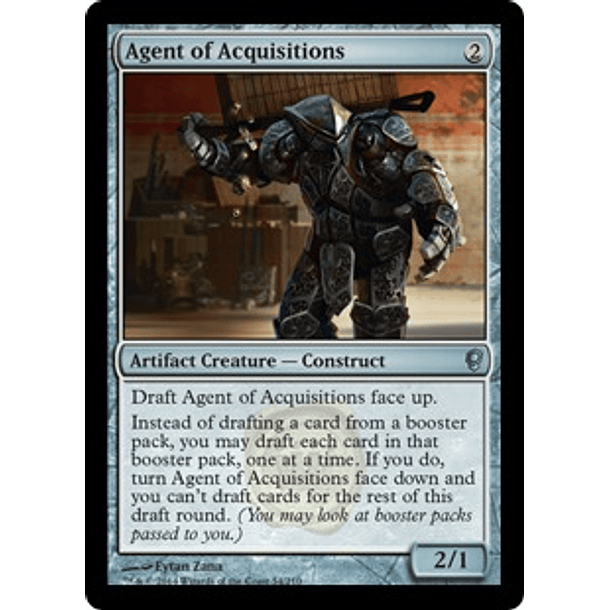 Agent of Acquisitions - CONS