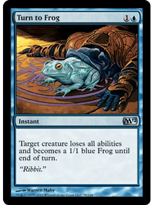 Turn to Frog - M12