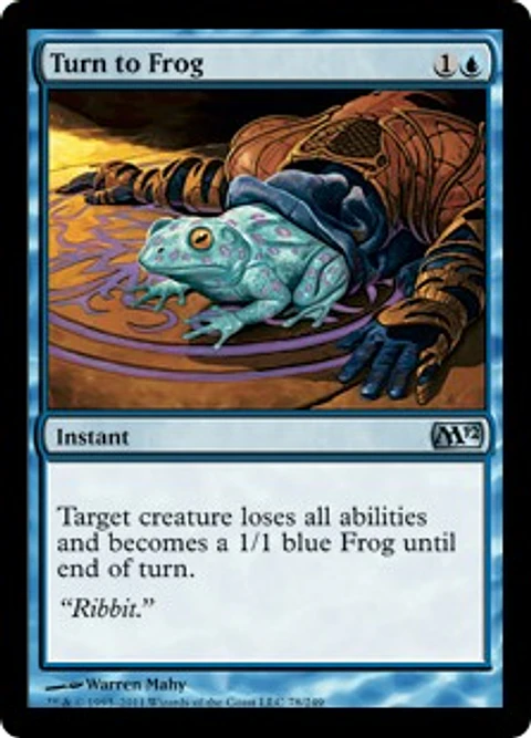 Turn to Frog - M12