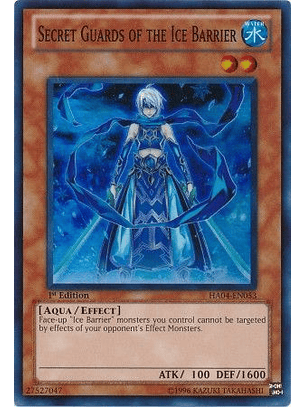 Secret Guards of the Ice Barrier - HA04-EN053 - Super Rare
