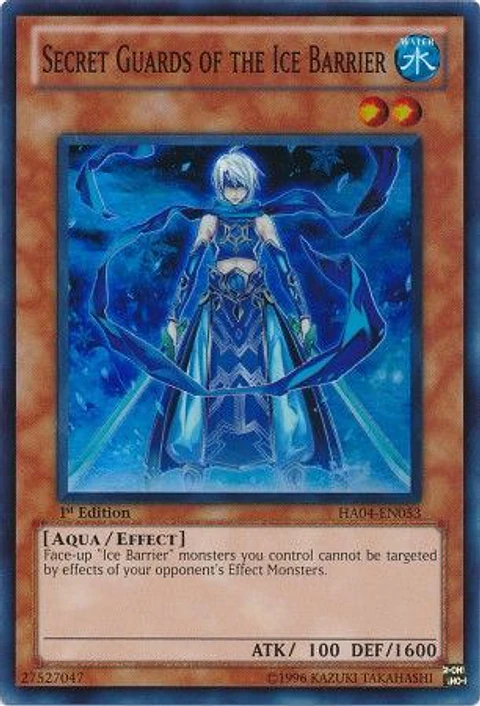 Secret Guards of the Ice Barrier - HA04-EN053 - Super Rare
