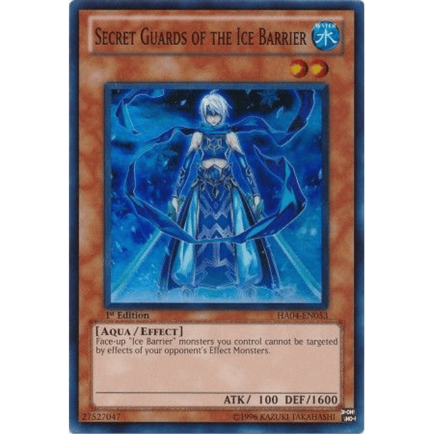 Secret Guards of the Ice Barrier - HA04-EN053 - Super Rare