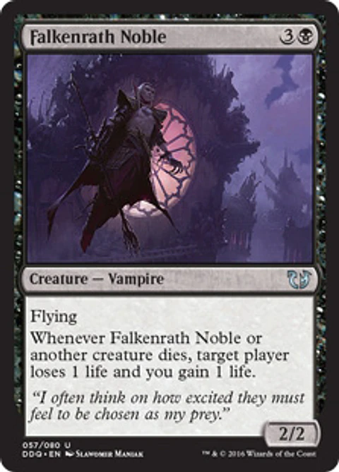 Falkenrath Noble - DDQ