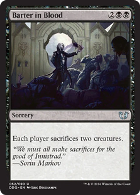 Barter in Blood - DDQ - U