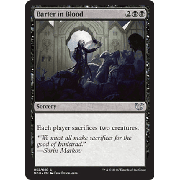 Barter in Blood - DDQ - U