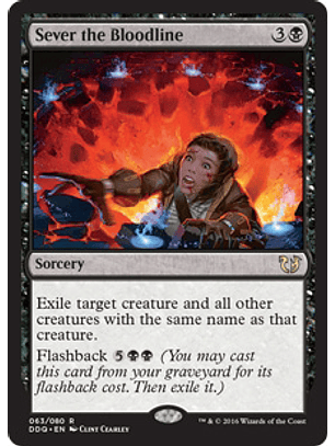 Sever the Bloodline - DDQ