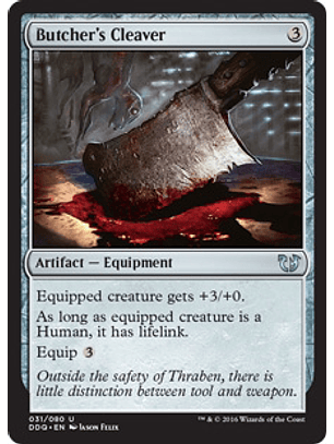 Butcher's Cleaver - DDQ