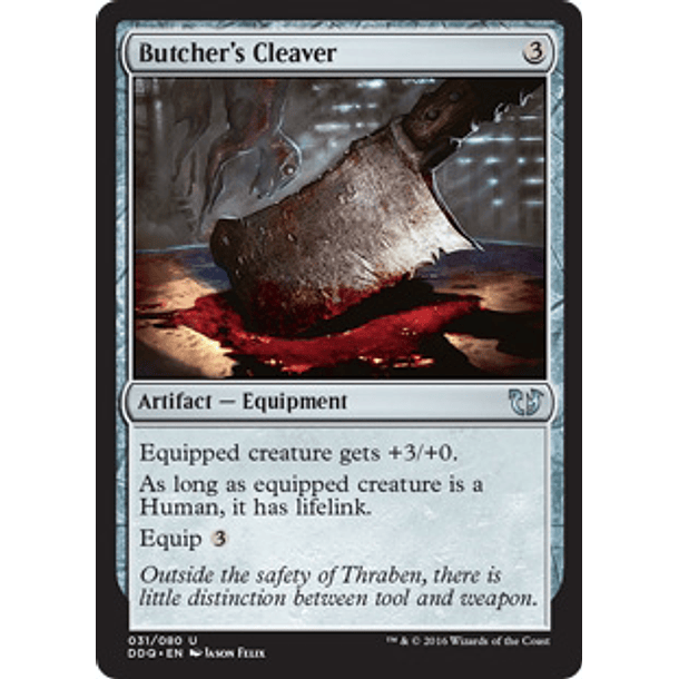 Butcher's Cleaver - DDQ