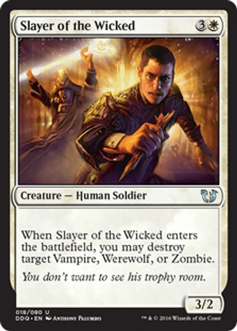 Slayer of the Wicked - DDQ