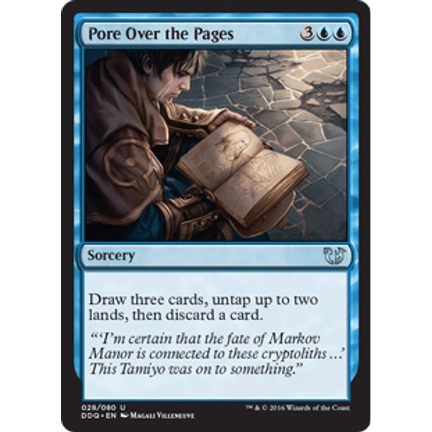Pore Over the Pages - DDQ