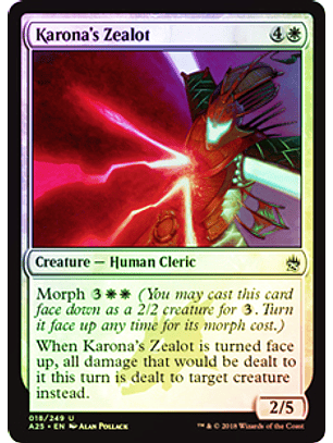 Karona's Zealot - A25 ★ 